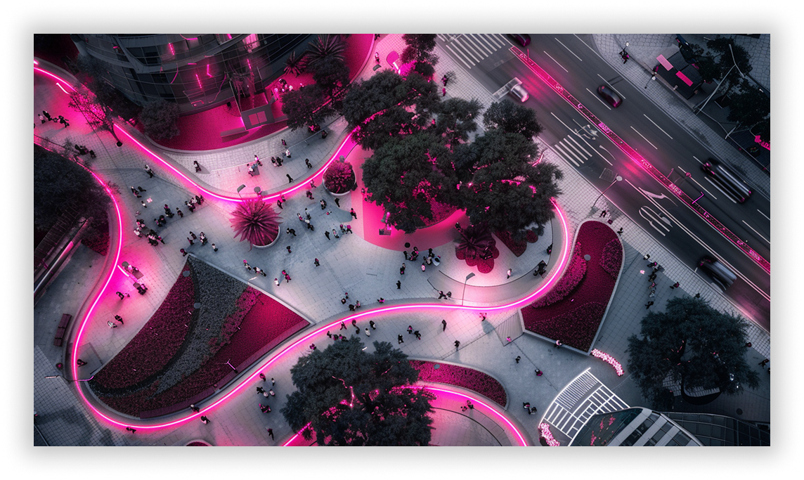 LŪMEN Light as Intelligence Urban Infrastructure Preview